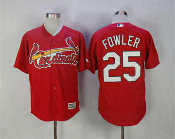 Dexter Fowler St. Louis Cardinals red jersey