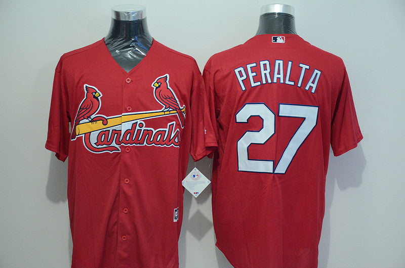 Jhonny Peralta St. Louis Cardinals red jersey