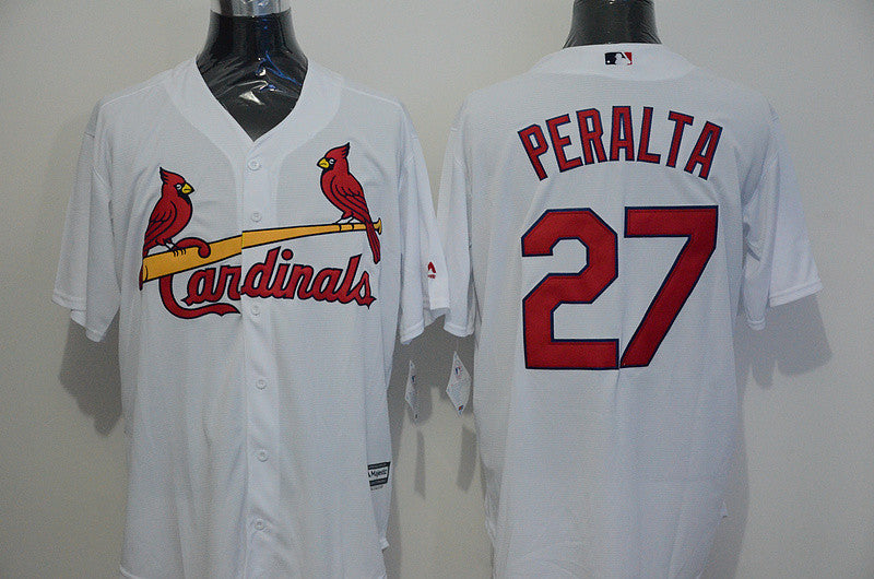 Jhonny Peralta St. Louis Cardinals white jersey