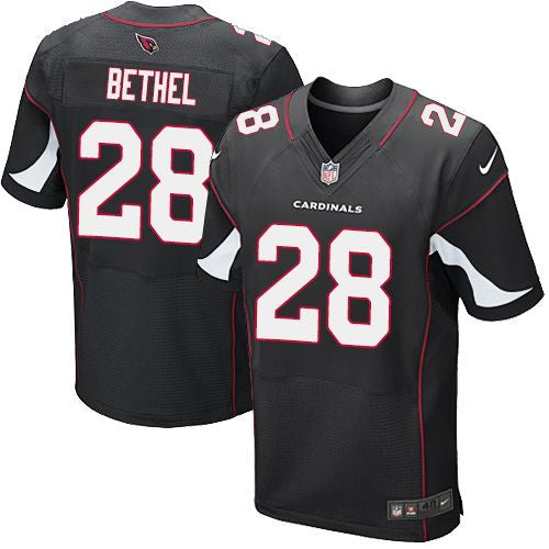 Justin Bethel Arizona Cardinals black Elite jersey