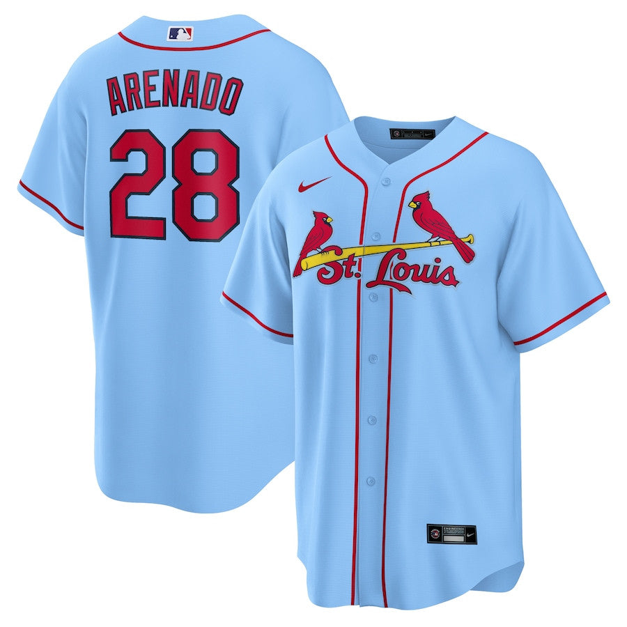 Nolan Arenado St. Louis Cardinals blue jersey