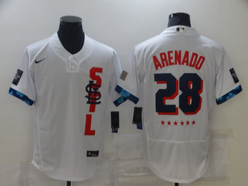 Nolan Arenado St. Louis Cardinals white All-Star jersey