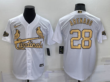 Nolan Arenado St. Louis Cardinals white All-Star jersey