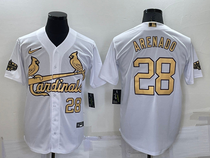 Nolan Arenado St. Louis Cardinals white All-Star jersey