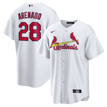 Nolan Arenado St. Louis Cardinals white jersey