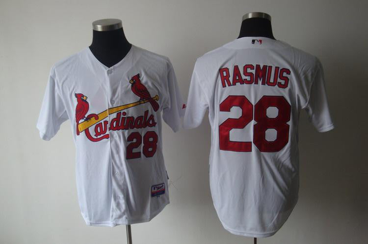 Rasmus St. Louis Cardinals white jersey