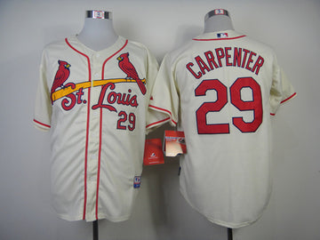 Carpenter St. Louis Cardinals cream jersey