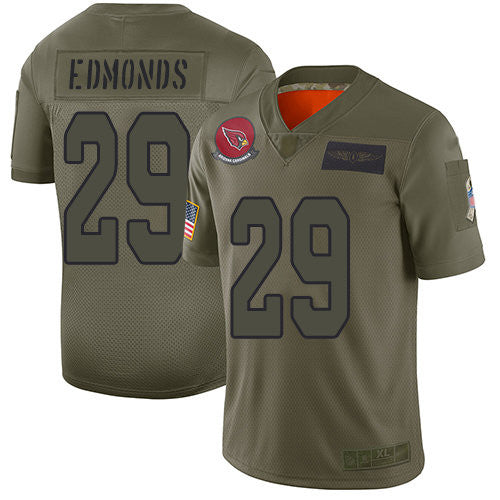 Chase Edmonds Arizona Cardinals camo Salute To Service jersey
