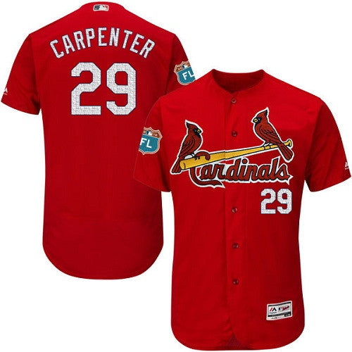 Chris Carpenter St. Louis Cardinals red jersey