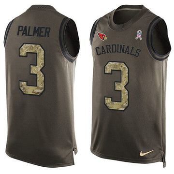Carson Palmer Arizona Cardinals green Salute To Service jersey