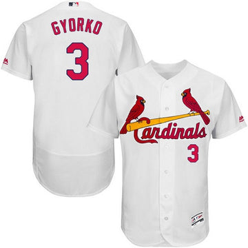 Jedd Gyorko St. Louis Cardinals white jersey