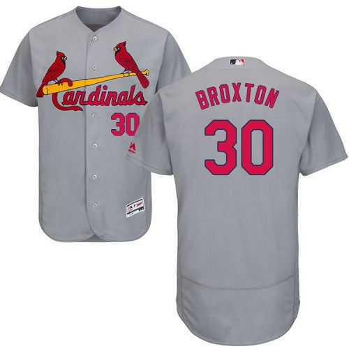 Jonathan Broxton St. Louis Cardinals gray jersey