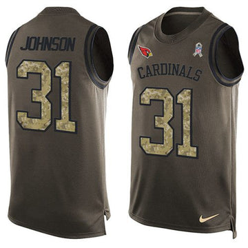 David Johnson Arizona Cardinals green Salute To Service jersey