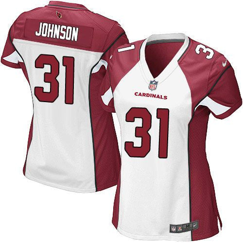 David Johnson Arizona Cardinals white Elite jersey