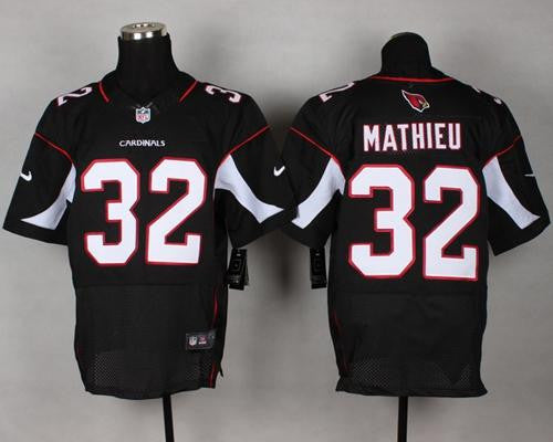 Tyrann Mathieu Arizona Cardinals black Elite jersey