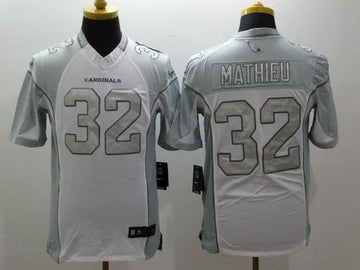 Tyrann Mathieu Arizona Cardinals white Limited jersey