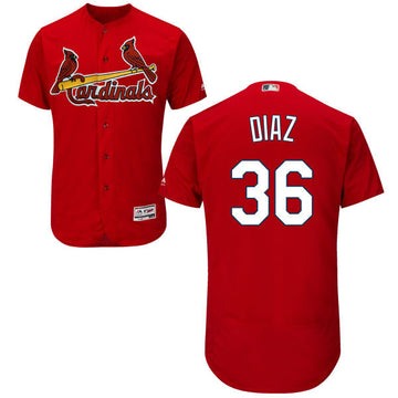 Aledmys Diaz St. Louis Cardinals red jersey