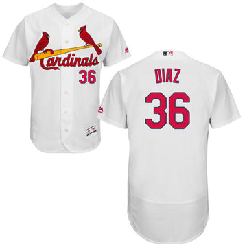 Aledmys Diaz St. Louis Cardinals white jersey