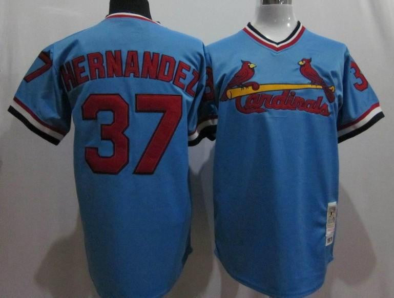 Hernandez St. Louis Cardinals blue jersey