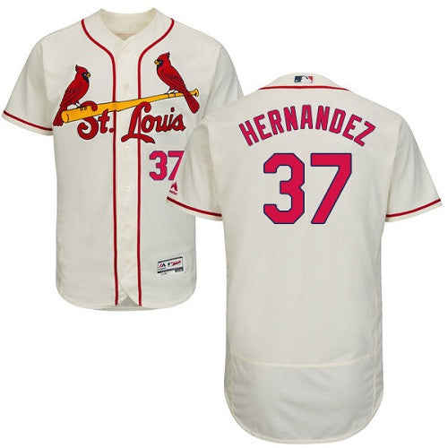 Keith Hernandez St. Louis Cardinals cream jersey