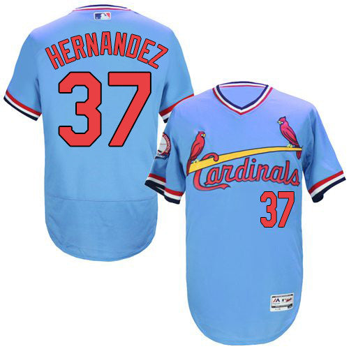 Keith Hernandez St. Louis Cardinals blue Cooperstown jersey
