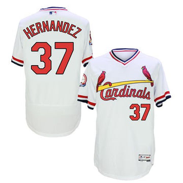 Keith Hernandez St. Louis Cardinals white Throwback jersey