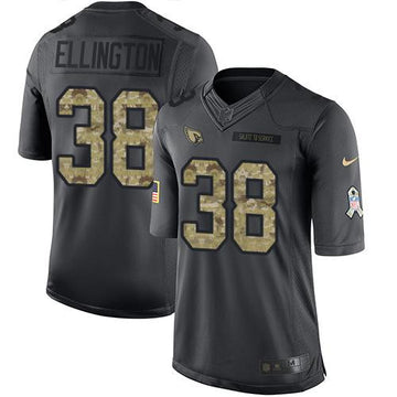 Andre Ellington Arizona Cardinals black Salute To Service jersey