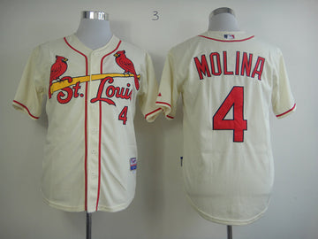 Molina St. Louis Cardinals cream jersey