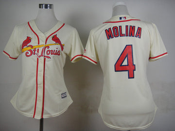Molina St. Louis Cardinals cream jersey