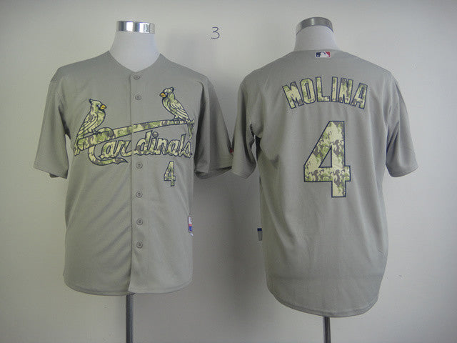 Molina Grey St. Louis Cardinals camo Camo jersey