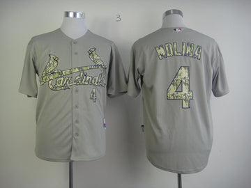Molina Grey St. Louis Cardinals camo Camo jersey