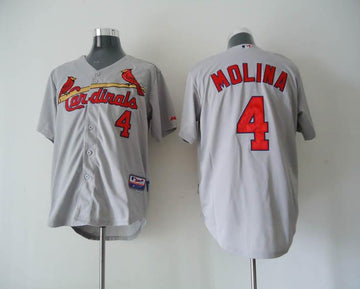 Molina St. Louis Cardinals grey jersey