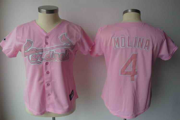 Molina St. Louis Cardinals pink jersey