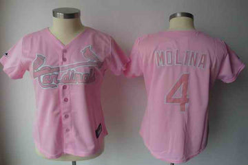 Molina St. Louis Cardinals pink jersey