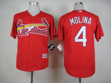 Molina St. Louis Cardinals red jersey
