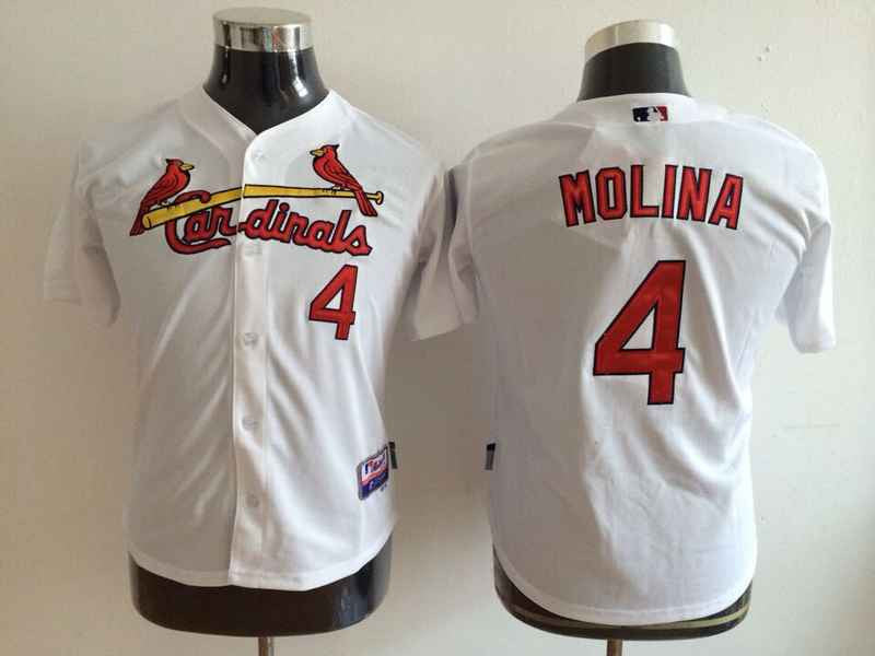 Molina St. Louis Cardinals white jersey