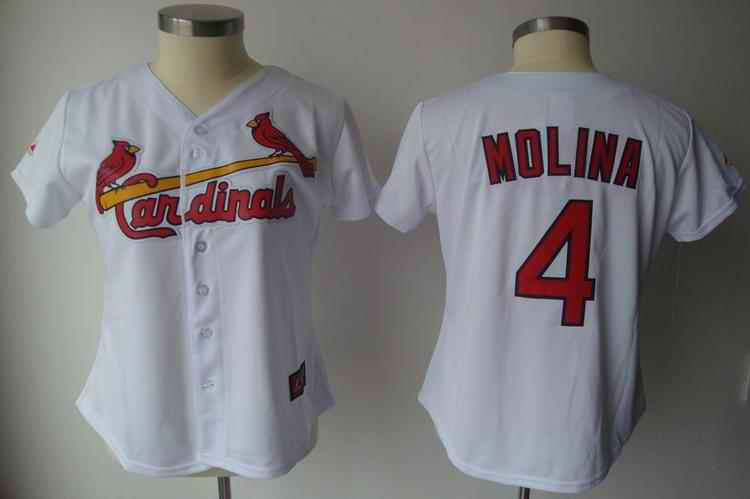 Molina St. Louis Cardinals white jersey