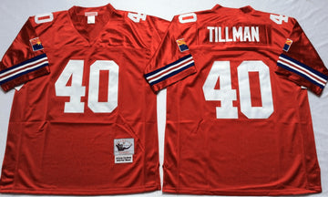 Pat Tillman Arizona Cardinals red Throwback jersey