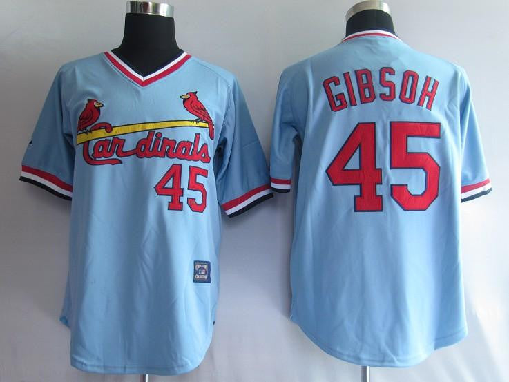 Gibsoh St. Louis Cardinals blue jersey