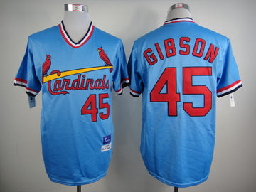 Gibson St. Louis Cardinals blue Throwback jersey