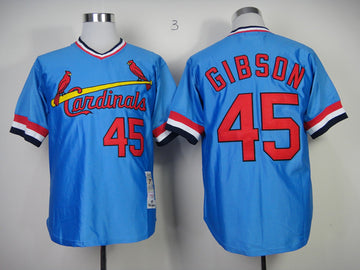 Gibson St. Louis Cardinals blue Throwback jersey