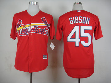 Gibson St. Louis Cardinals red jersey