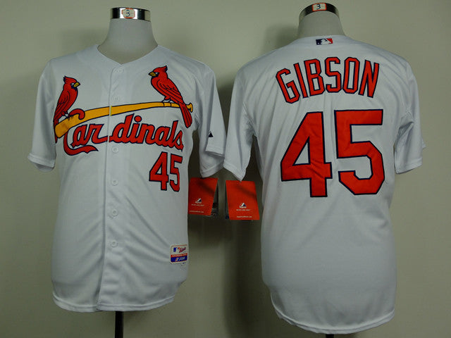 Gibson St. Louis Cardinals white jersey