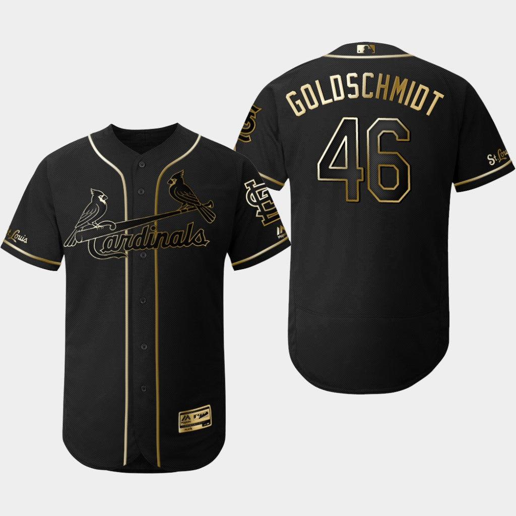 Paul Goldschmidt St. Louis Cardinals black jersey