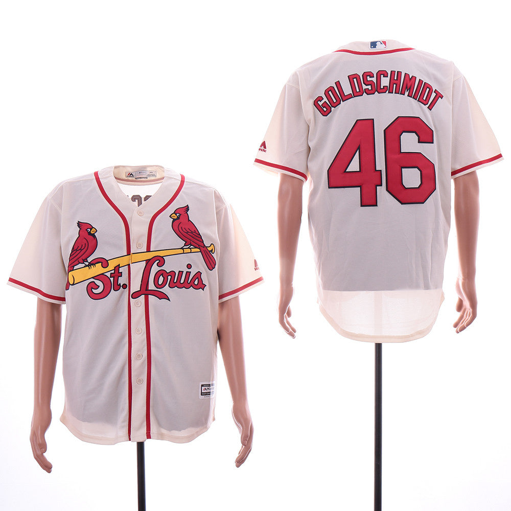 Paul Goldschmidt St. Louis Cardinals cream jersey