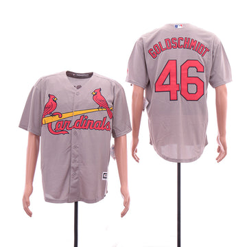 Paul Goldschmidt St. Louis Cardinals gray jersey