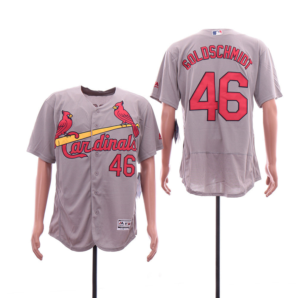 Paul Goldschmidt St. Louis Cardinals gray jersey