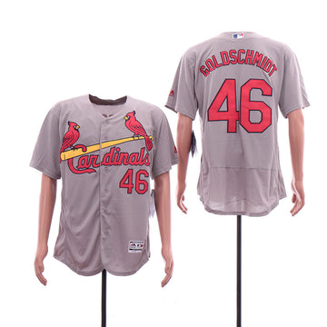 Paul Goldschmidt St. Louis Cardinals gray jersey
