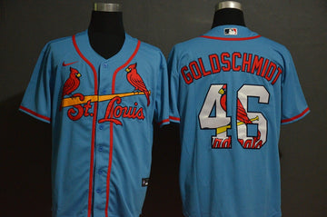 Paul Goldschmidt St. Louis Cardinals blue Fashion jersey