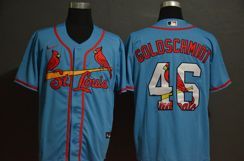 Paul Goldschmidt St. Louis Cardinals blue Fashion jersey